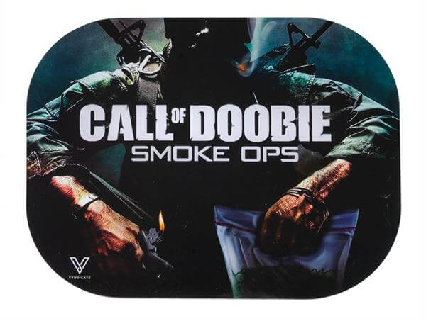 V Syndicate Mag Slaps Magnetic Rolling Tray COVER "Call of Doobie"